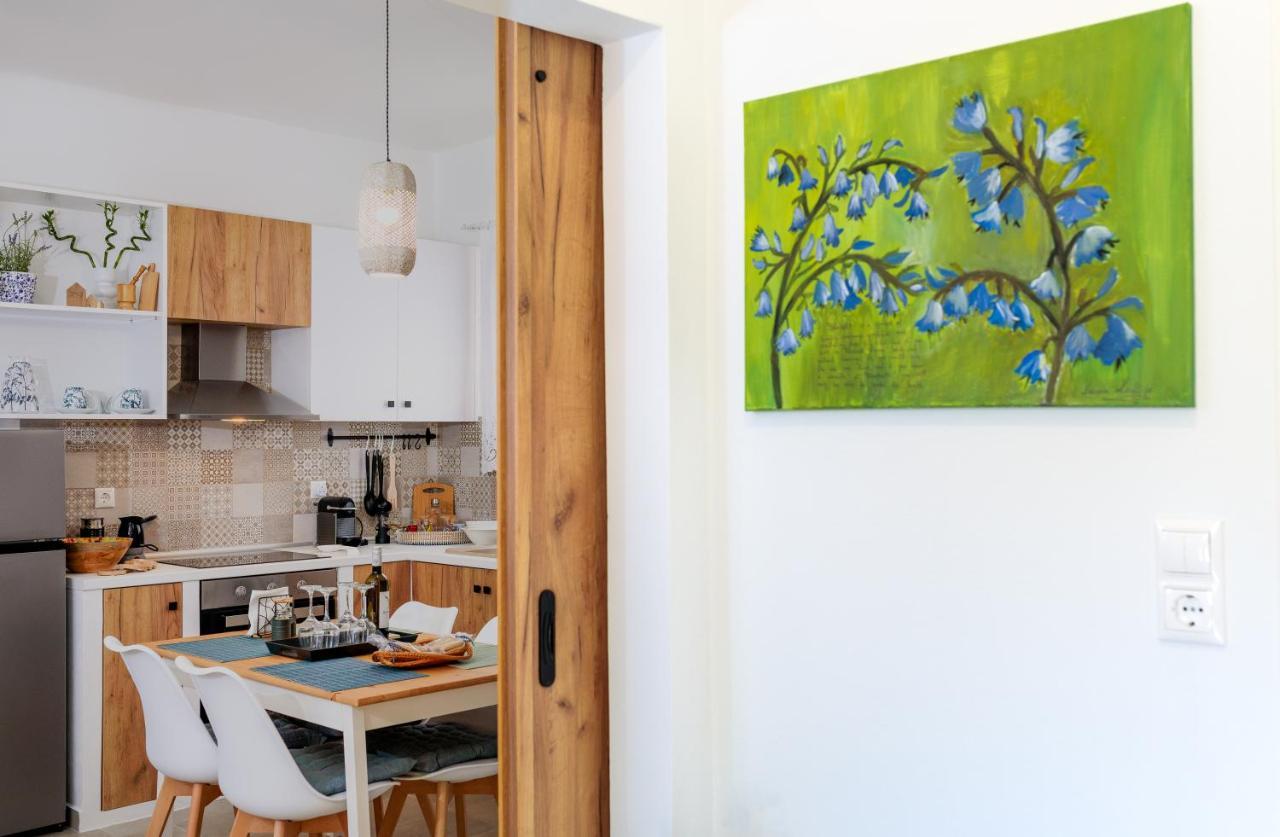 Ferienwohnung Bluebell House Halki Exterior foto